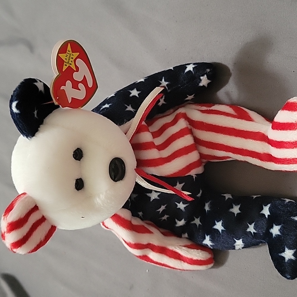 Spangle  beanie baby